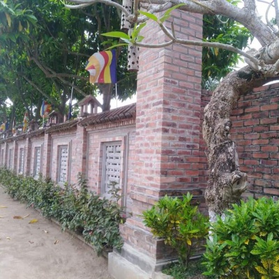 Gạch cổ xây đình chùa  kt 300x145x90mm